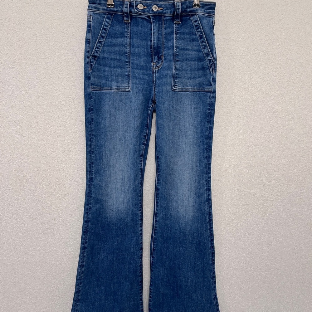 American Eagle Outfitters Blue Flare Jeans